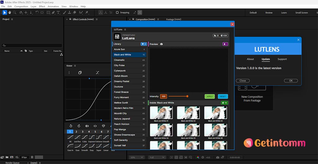 Aescripts LutLens v2.0.0 Win/Mac 2 Aescripts LutLens v2 Win, Mac free download