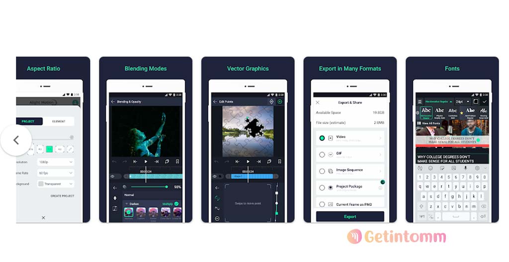 Alight Motion v5.2.174 MOD APK (Premium Unlocked) 2 Alight Motion Pro MOD APK Premium Unlocked free download