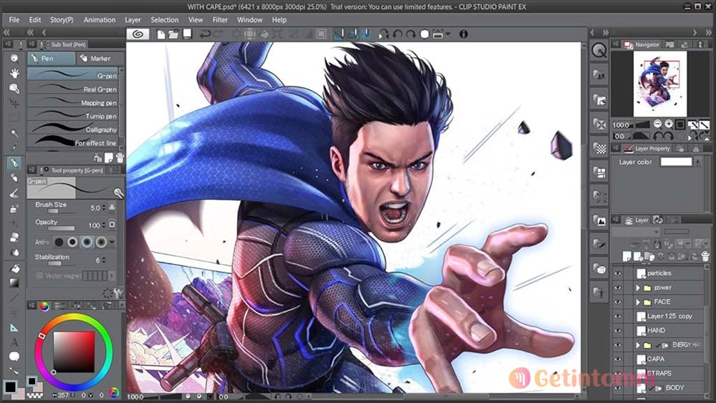 Clip Studio Paint EX 2025 Free Download 2 Clip Studio Paint EX the latest free download