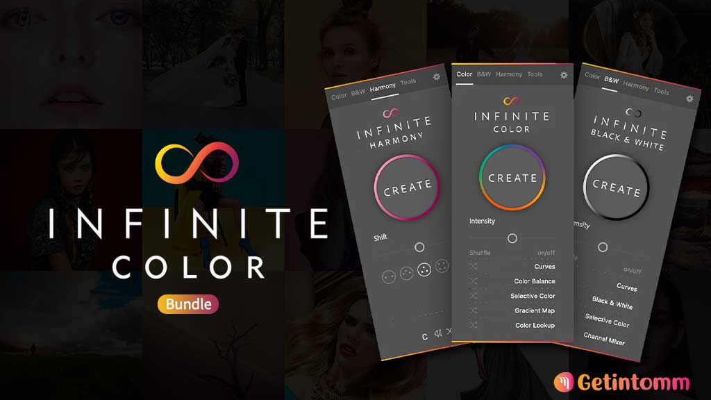 Infinite Tools - Infinite Color Bundle Free Download 1 Infinite Tools Photoshop plugin color grading before and after example