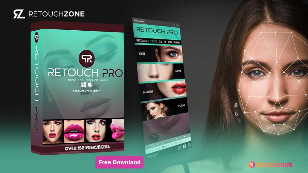 Retouch Pro Panel v3.0.1 For Photoshop Free Download 1 Retouch Pro Panel Interface in Photoshop Free Download