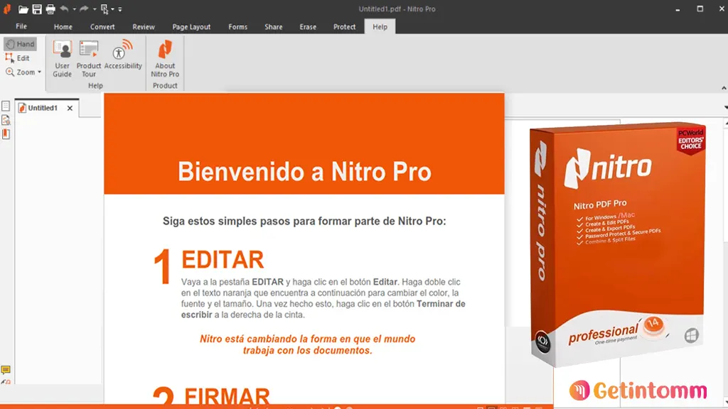 Nitro PDF Pro Enterprise 14.41.0.15 (Latest 2025) Free Download 2 Nitro Pro Enterprise 2025 PDF Editing Before and After