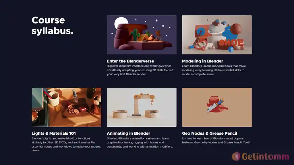 Blender for 3D Artists — School of Motion Course Download 2 School of Motion - Blender for 3D Artists Course Download