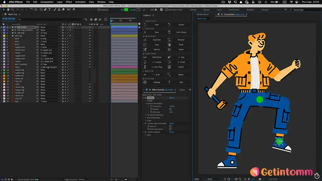 Limber v2.0.2 for After Effects Free Download - GetintoMM 3 Limber for After Effects Free Download