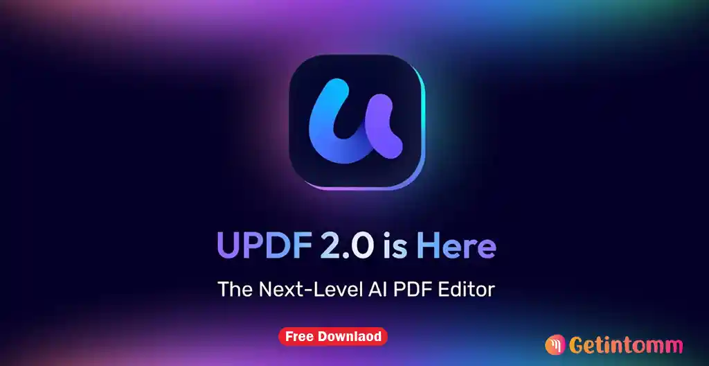 UPDF v2.0.14 Download (Latest 2025) AI-powered PDF editor 1 UPDF AI-powered PDF editor