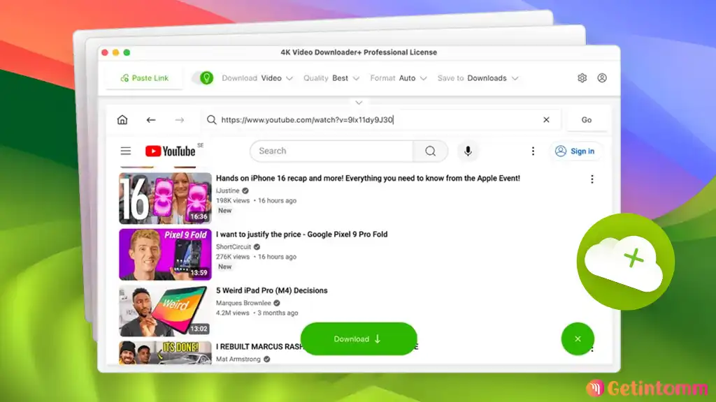 4K Video Downloader Plus 26.0.0 Download (Latest 2026) – GetintoMM 2 4K Video Downloader Plus Dashboard Overview