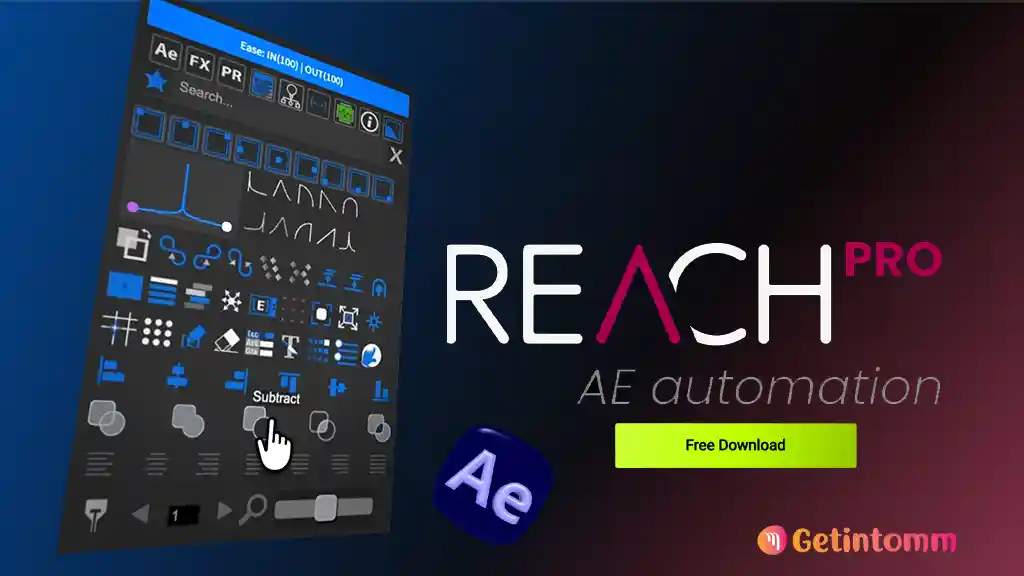 Aescripts Reach Pro v3.0.17 Free Download (Latest 2026) | GetintoMM 1 Aescripts Reach Pro Free Download Latest 2026