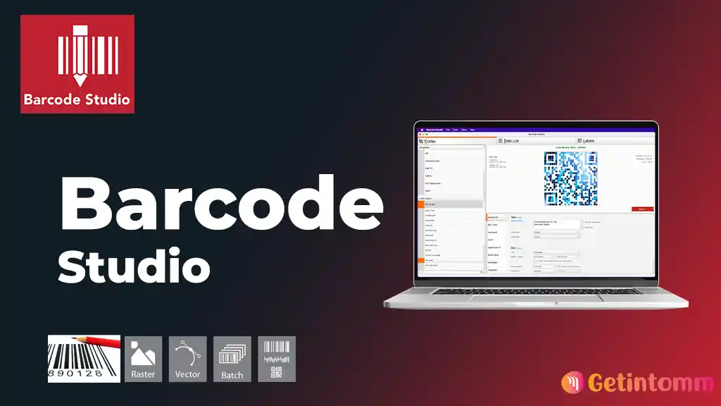 Barcode Studio 17.1.1.30778 Download (Latest 2026) – GetintoMM 1 Barcode Studio Free Download