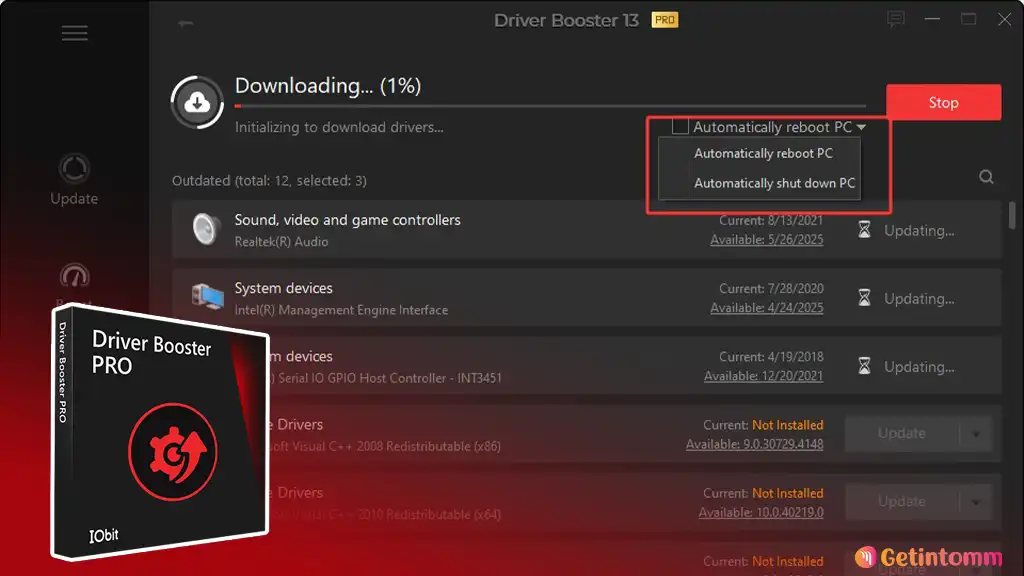 IObit Driver Booster Pro 13.6.0.438 Download (Latest 2026) | GetintoMM 2 Free download IObit Driver Booster Pro and resolve system crashes, freezing, and hardware errors caused by outdated drivers